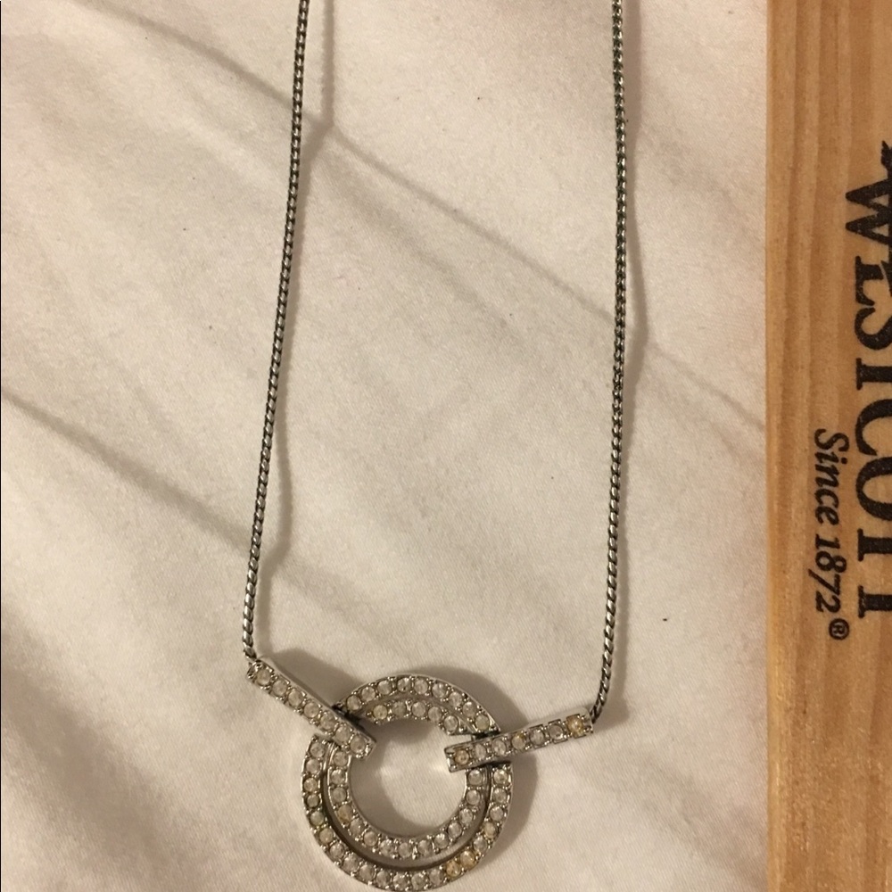Swarovski crystal necklace.